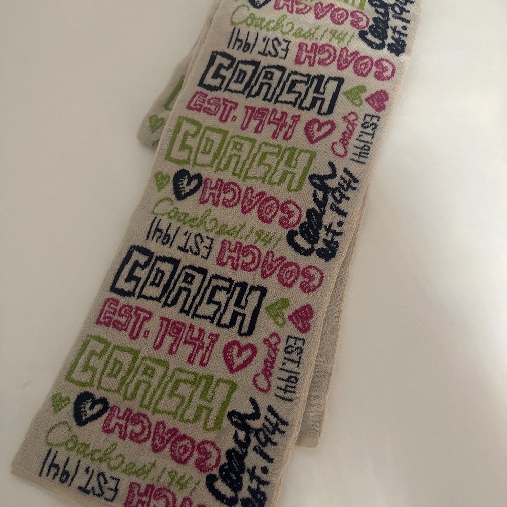Coach scarf